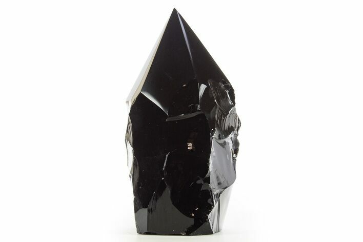 Free-Standing Polished Obsidian Point - Mexico #336912